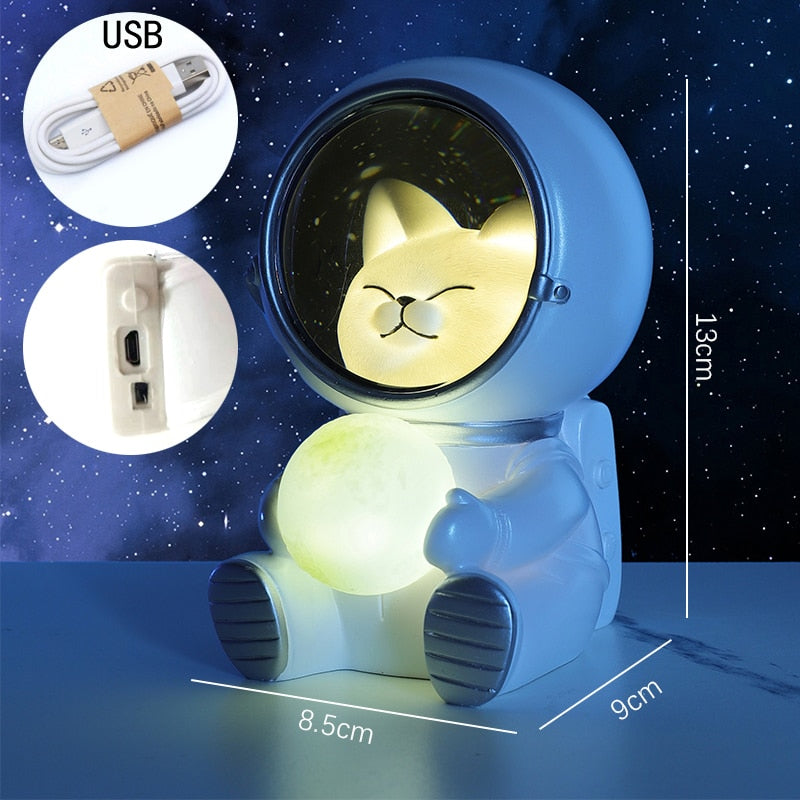 Luminária Pet Astronauta LED